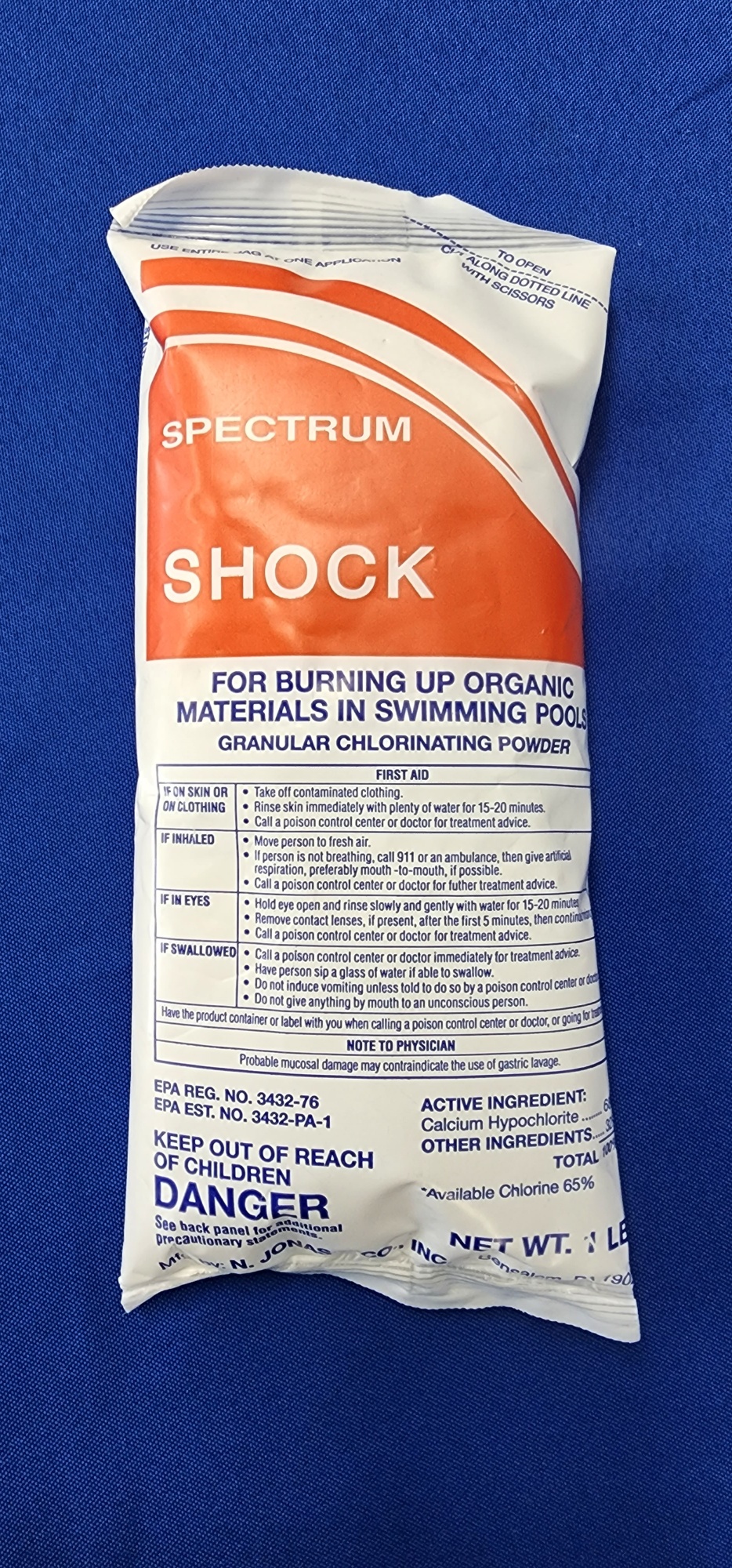 Calcium Hypochlorite Shock 68%